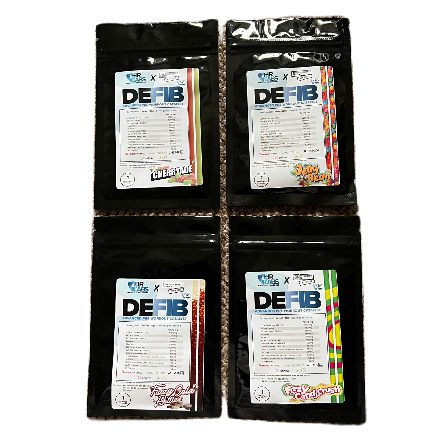 HR LABS Defib sample pack