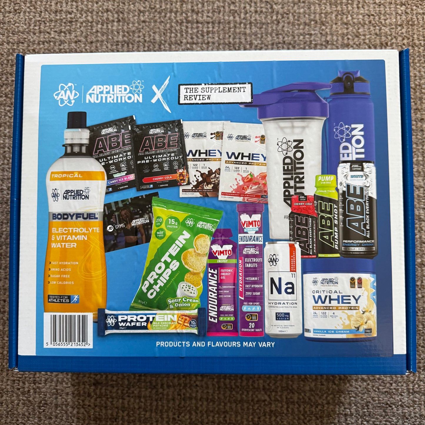 Applied Nutrition sample box