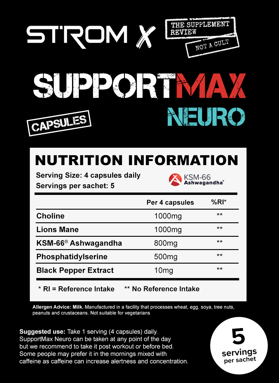 SUPPORTMAX NEURO BY STROM SPORTS