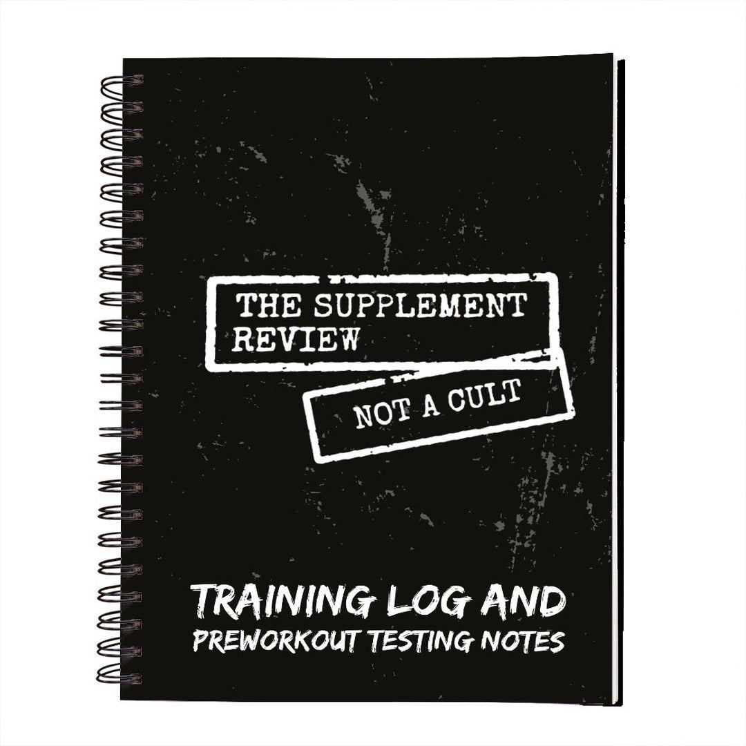 TRAINING LOG AND PREWORKOUT TESTING NOTES